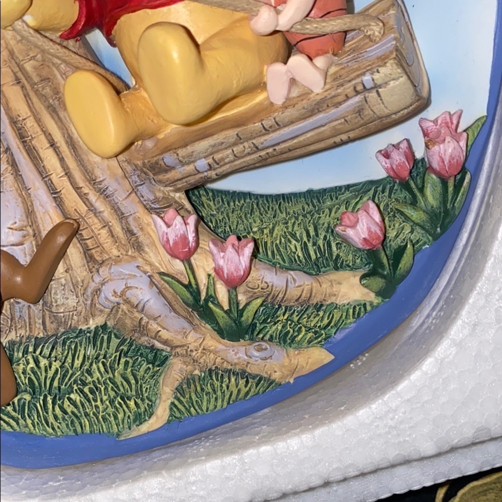 Certified Sharing A Ride B5816 Winnie the Pooh Decorative Wall Plaque - Picture 7 of 7